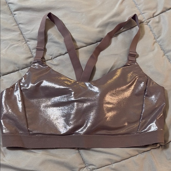 Old Navy Other - Old Navy Metallic Lavender Women's Sports Bra size XL